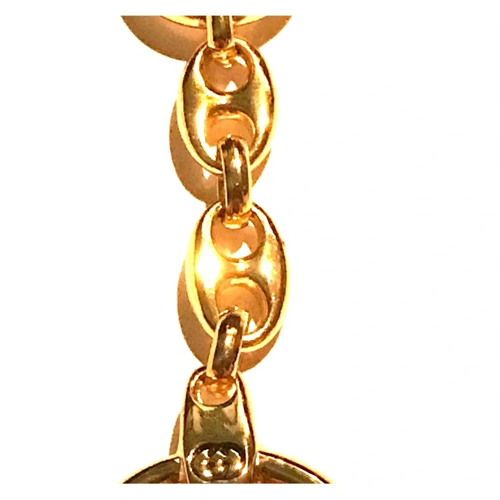 Gucci Gold Tone Key Holder